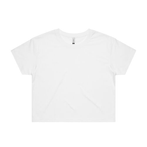 CROP TEE WHITE 2XL Thumbnail