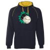 JB's  CONTRAST FLEECY HOODIE Thumbnail