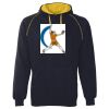 JB's  CONTRAST FLEECY HOODIE Thumbnail