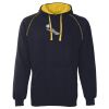 JB's  CONTRAST FLEECY HOODIE Thumbnail