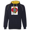 JB's  CONTRAST FLEECY HOODIE Thumbnail