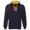 JB's  CONTRAST FLEECY HOODIE Thumbnail