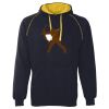 JB's  CONTRAST FLEECY HOODIE Thumbnail