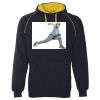 JB's  CONTRAST FLEECY HOODIE Thumbnail