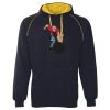 JB's  CONTRAST FLEECY HOODIE Thumbnail