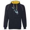 JB's  CONTRAST FLEECY HOODIE Thumbnail