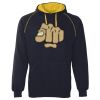 JB's  CONTRAST FLEECY HOODIE Thumbnail