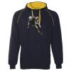 JB's  CONTRAST FLEECY HOODIE Thumbnail