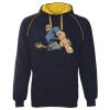 JB's  CONTRAST FLEECY HOODIE Thumbnail