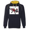 JB's  CONTRAST FLEECY HOODIE Thumbnail