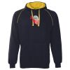 JB's  CONTRAST FLEECY HOODIE Thumbnail