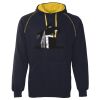 JB's  CONTRAST FLEECY HOODIE Thumbnail