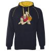 JB's  CONTRAST FLEECY HOODIE Thumbnail
