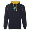 JB's  CONTRAST FLEECY HOODIE Thumbnail