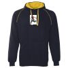 JB's  CONTRAST FLEECY HOODIE Thumbnail