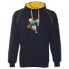 JB's  CONTRAST FLEECY HOODIE Thumbnail