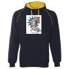 JB's  CONTRAST FLEECY HOODIE Thumbnail