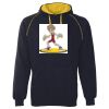 JB's  CONTRAST FLEECY HOODIE Thumbnail
