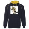 JB's  CONTRAST FLEECY HOODIE Thumbnail