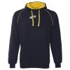 JB's  CONTRAST FLEECY HOODIE Thumbnail