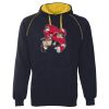 JB's  CONTRAST FLEECY HOODIE Thumbnail