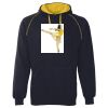 JB's  CONTRAST FLEECY HOODIE Thumbnail