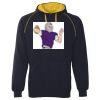 JB's  CONTRAST FLEECY HOODIE Thumbnail