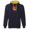 JB's  CONTRAST FLEECY HOODIE Thumbnail