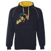 JB's  CONTRAST FLEECY HOODIE Thumbnail
