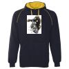 JB's  CONTRAST FLEECY HOODIE Thumbnail