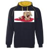 JB's  CONTRAST FLEECY HOODIE Thumbnail