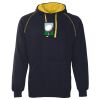 JB's  CONTRAST FLEECY HOODIE Thumbnail