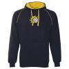 JB's  CONTRAST FLEECY HOODIE Thumbnail
