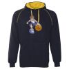 JB's  CONTRAST FLEECY HOODIE Thumbnail
