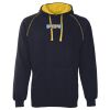 JB's  CONTRAST FLEECY HOODIE Thumbnail