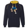 JB's  CONTRAST FLEECY HOODIE Thumbnail