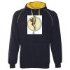 JB's  CONTRAST FLEECY HOODIE Thumbnail