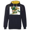 JB's  CONTRAST FLEECY HOODIE Thumbnail