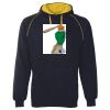 JB's  CONTRAST FLEECY HOODIE Thumbnail
