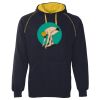 JB's  CONTRAST FLEECY HOODIE Thumbnail