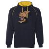 JB's  CONTRAST FLEECY HOODIE Thumbnail
