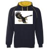 JB's  CONTRAST FLEECY HOODIE Thumbnail
