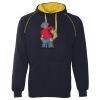 JB's  CONTRAST FLEECY HOODIE Thumbnail