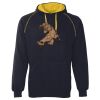 JB's  CONTRAST FLEECY HOODIE Thumbnail