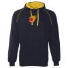 JB's  CONTRAST FLEECY HOODIE Thumbnail