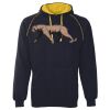 JB's  CONTRAST FLEECY HOODIE Thumbnail