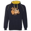 JB's  CONTRAST FLEECY HOODIE Thumbnail