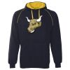 JB's  CONTRAST FLEECY HOODIE Thumbnail