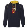JB's  CONTRAST FLEECY HOODIE Thumbnail