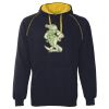 JB's  CONTRAST FLEECY HOODIE Thumbnail